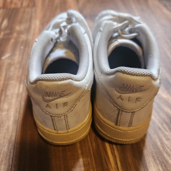 White Nike AF1 US 6.5 - Picture 3 of 4